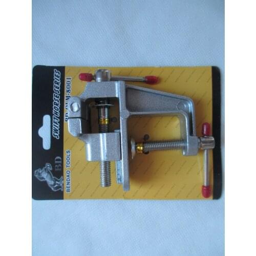 Fixmee New Mini Bench Vise Clamp On Table Vice Tool Set For Hobby Craft Model Building