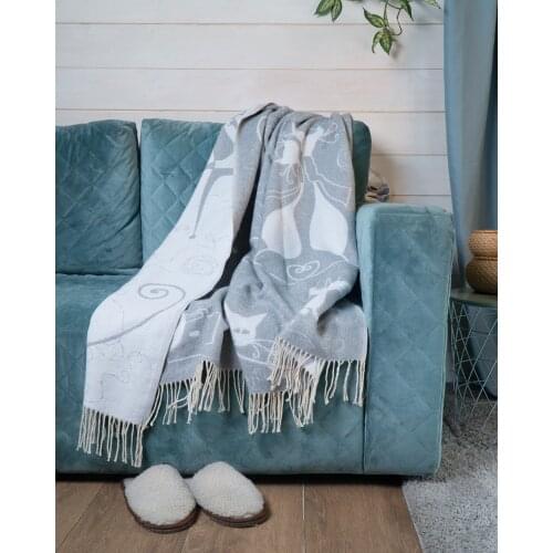 Хлопковые пледы на диван Мистер Плед China At AliExpress