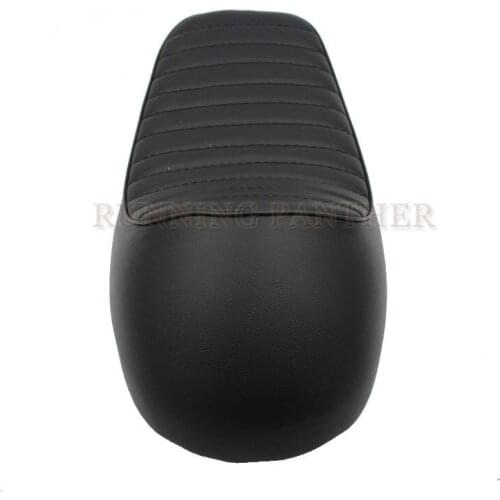 2 color Motorcycle Flat Custom Vintage Saddle Cafe Racer Seat/Crocodile leather Seat For Honda CB125S CB200 CB350 CL350 CB400