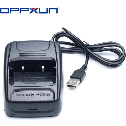 OPPXUN USB Desktop Charger for Baofeng BF-888S,BF-777S,BF-666S,BAOFENG BF888S BF777S,BF666S