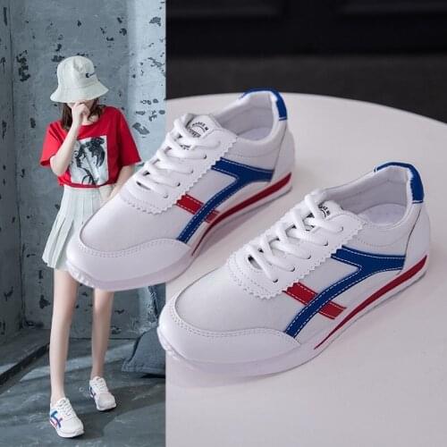 2021 New Fashion Women Falt Shoes Sport Forrest Sneakers Outdoors Fitness Classic Trainers Chaussure Femme