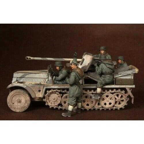 New Unassembled 1/35 ancient man in battle include 5 Resin Figure Unpainted Model Kit