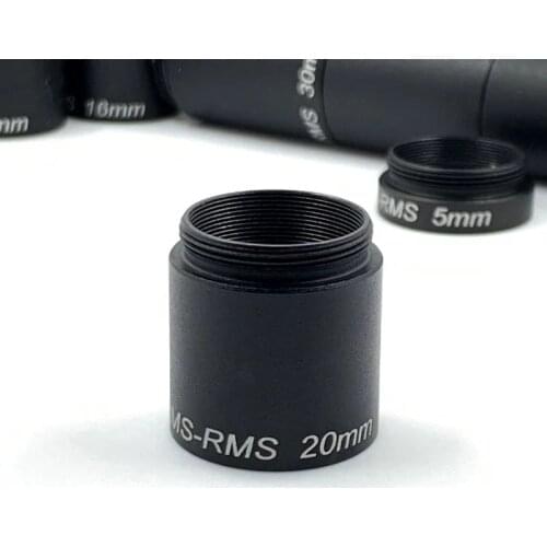 Microscope Objective RMS Extenders Adaptor Accessories Parfocal Length Extension Ring Adapter