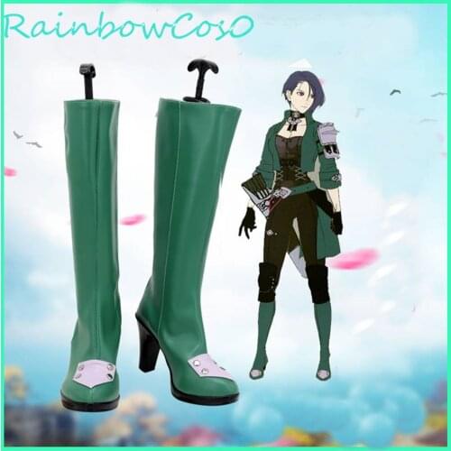 Fire Emblem Shamir Cosplay Shoes Boots Game Anime Halloween RainbowCos0 W1479
