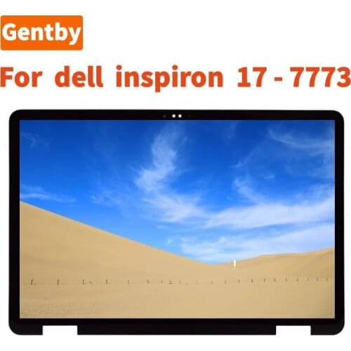 Original For Dell Inspiron 17 7773 Laptop 1920 * 1080 17.3 Inch LCD Screen Display With Touch Assembly With Frame Replacement