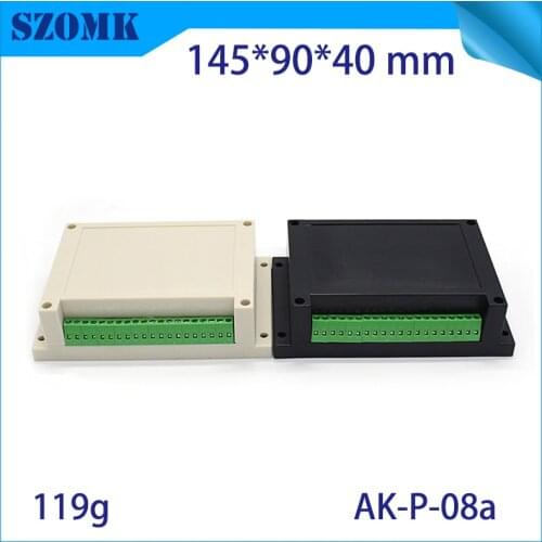 Plastic Box Electronics Din Rail Housing Szomk Din Rail Plastic Enclosures Junction Box Connector Terminal Block Case
