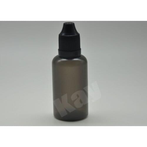 FREE shipping-100PCS 30ml black bottle with black childresistent caps