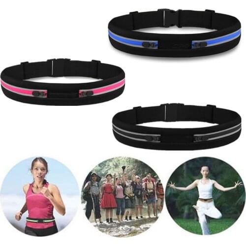 Slim Running Waist Bag Waterproof Mobile Phone Holder Jogging Belt Ultra Light Waist Pouch Fitness Workout Sport Accessories