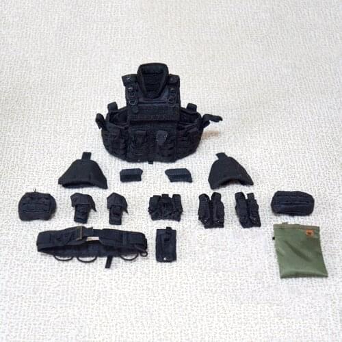 1/6 Scale MA1006 Los Angeles Soldier Man Combat Vest Tactical Chest Hanging Model for 12" Action Figure Body Doll Accessories