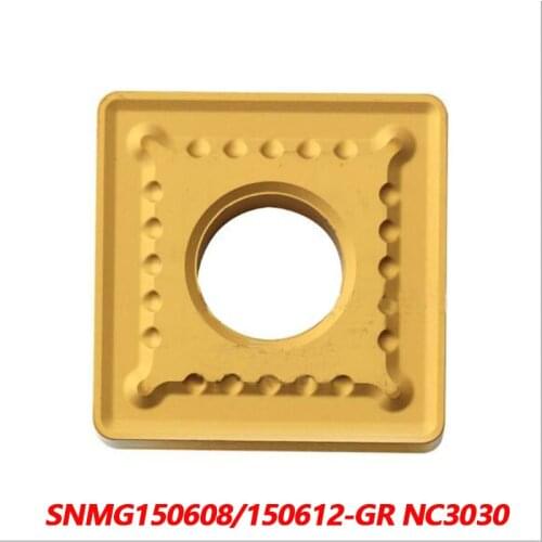 100% SNMG SNMG150608 NC3030 SNMG150612 Applied To Steel Processing Lathe accessories South Korea Imported Efficient And Durable