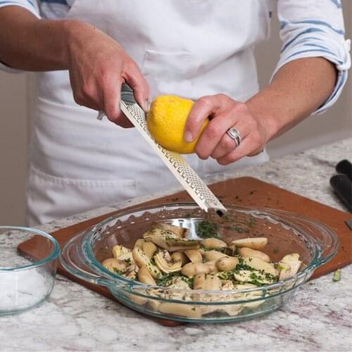 Citrus Lemon Zester Grater Chocolate Fruit Shredder Shavings Plastic Cover Ergonomic Handle Vegetable Tools Kitchen Gadget