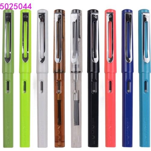 Jinhao color School student office Supplies 0.38/0.5mm fountain pen New art supplies calligraphy pens stationery