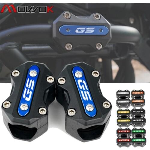For BMW R1250GS R1200GS ADV Adventure F800GS F850GS F750GS Motorcycle Engine Guard Crash Bar Bumper Protector Decorative Blocks