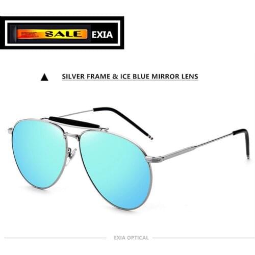 Men Brand Sunglasses Big Size Frame Metal Alloy Frame with Polarized Lenses Ophthalmic Customize Power Myopic KD-49 Series