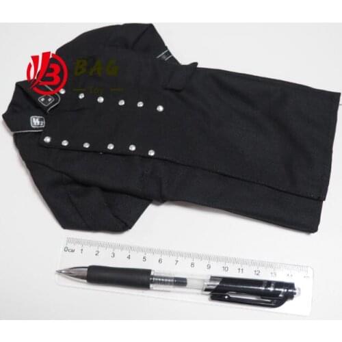 1/6 Action Figures model DID 3R original bulk the German army WWII SS Black coat