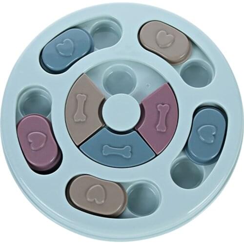 Interactive Dog Food Feeder Dispenser Puppy Puzzle Activity Training Toys