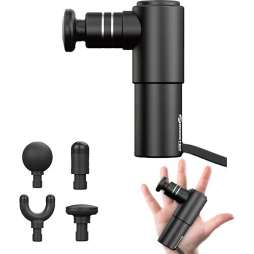 Deep Muscle Fascial Body Massager Gun Mini Electric Massage Gun Tissue Percussion Small Fitness Equipment Acid Relief Pain Relax