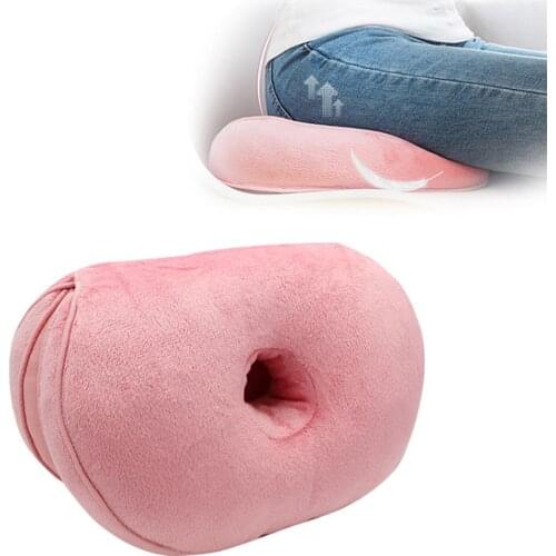 Multifunctional Women Dual Comfort Orthopedic Cushion Pelvis Pillow Lift Hip Up Seat Cushion for Pressure Relief dropshipping#22