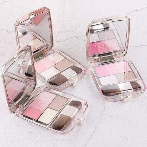 TT AUPRES Three-Dimensional Face Shaping Pink 4.8G Orange Pink Blush Highlight Shadow Repair