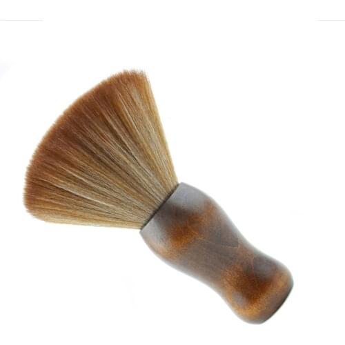 Professional Soft Neck Face Duster Brush Salon Barber Hair Clean Beard Hairbrush Hairstyle Salon DIY Hair Styling Tool