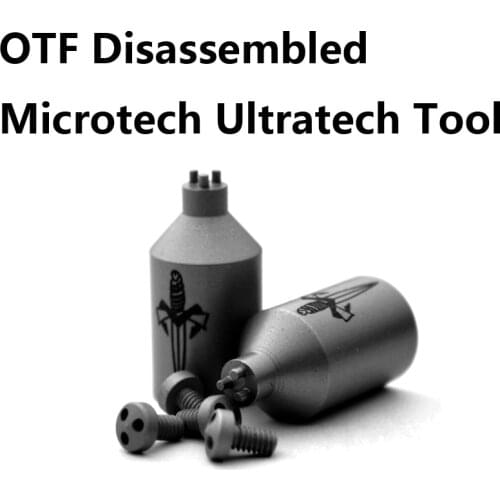OTF Disassembled Microtech Ultratech Disassembled Tool knife screw Removal Tools For Ultratech Scarab Knife 3 hole model design