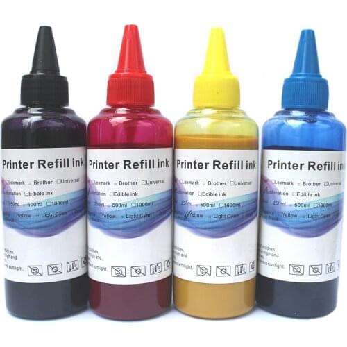 Sublimation Ink for Epson printer heat press sublimation heat transfer ink for mug cup t-shirt flag gift pillow 100ML*4 Color