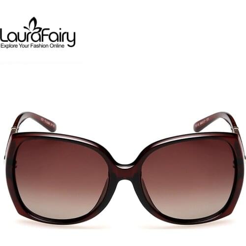 Laura Fairy Brand Designer Retro Quilting Pattern Patchwork Polarized Sunglasses Women UV400 Glasses occhiali da sole donna