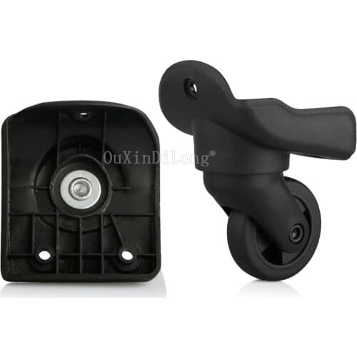 1Pair Replacement Luggage Wheels Travel Suitcase PC / ABS Hardside Luggage Repair Bag Parts Spinner Wheels JF1747