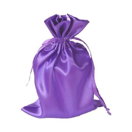 100pcs CBRL small Satin drawstring pouches Satin jewelry pouch Satin gift pouches bags custom logo PC parts bag jewelry bag