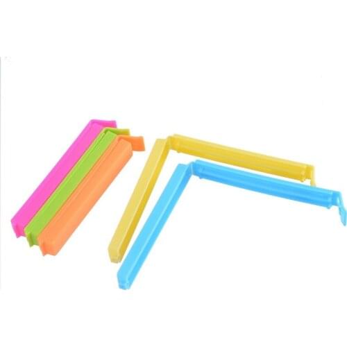 5Pcs/Set Plastic Sealing Clips Seal Sealing Bag Clips for Food and Snack Bag Kitchen Tool