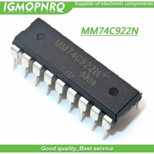 5PCS MM74C922N MM74C922 74C922N 74C922 DIP made in New Original Free Shipping