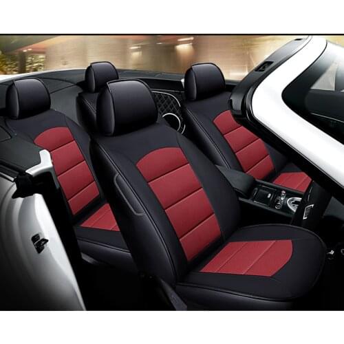 Cowhide Leather Automobiles Cover Seat for Land Rover Range Rover Sport 2006-2019 Seat Covers Set for Car Cushions Accessories