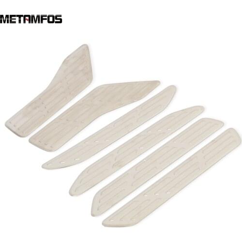 For Honda Odyssey 2018 2019 2020 Interior Door Sill Strip Scuff Guard Cover Trim Protection Sticker Accessories Car Styling