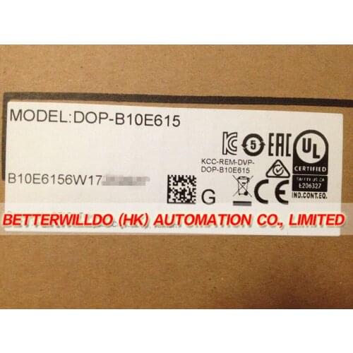 DOP-B10E615 NEW IN BOX 10'' HMI Touch screen 1024x600 Ethernet 1 USB Host 1 SD Card +Software+Free Cable 1 Year Warranty