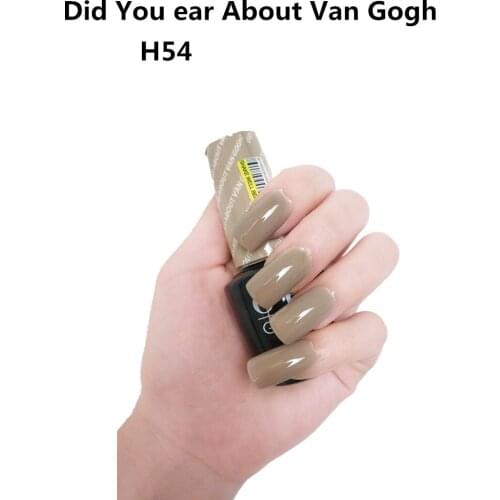 H54 Did You ear About Van Gogh 15ml UV LED Gel Polish Vernis Permanent Lasting Shine opies Nail Art (need lamp dry)