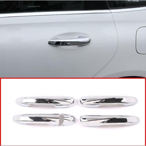For Mercedes Benz A C E GLC Class W205 W213 W177 X253 2015-20 Car Full All-inclusive Door Handle Cover Trim Exterior Accessories