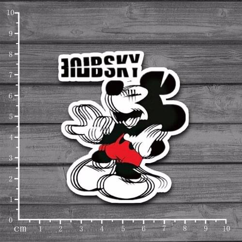 Psychedelic Mice DIY Scrapbooking Stationery Graffiti Sticker Decor For Ablum Diary Scrapbookin Laptop School Supplies[Single]