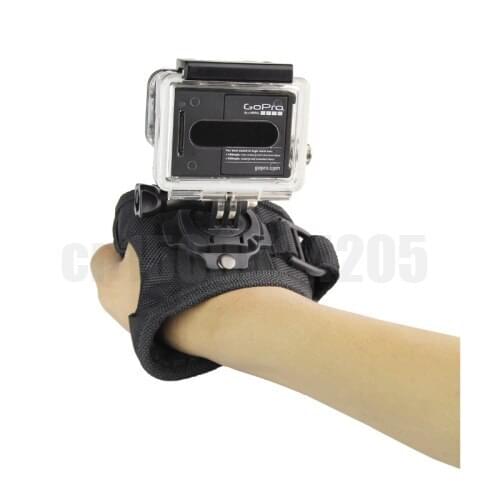 Large Size Hand Strap with Long Screw Glove-style Mount Wrist Strap for GOPRO HERO 4 3+/3/2/1 SJ4000 Diving Housing Case