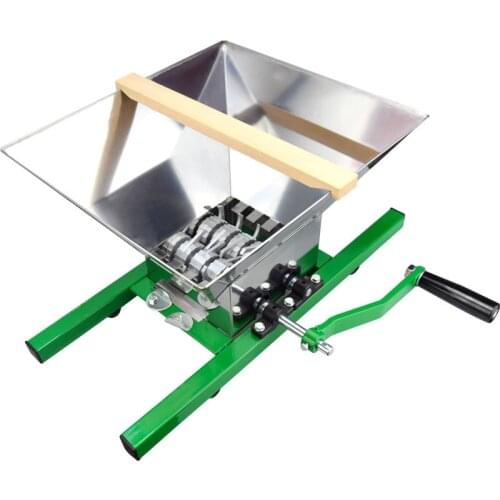 7 L Pulper Fruit Crusher Manual Home Fruit Pulverizer Portable Fruit Scratter Cider Wine Juice Press Crusher