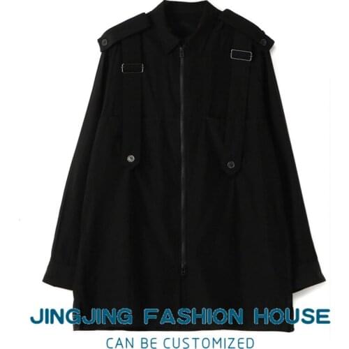 S-6XL!!New mens four seasons loose youth personality shirt long sleeves all-match show thin shirt pointed collar popular jacket