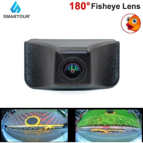 Smartour 180° Fisheye CCD Car Front View Camera HD Front Logo Emblem Parking Camera Night Vision For Jeep Cherokee 2016-2017