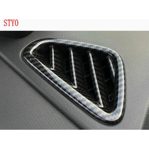 STYO Car ABS Interior Front Upper Air Vent Outlet Cover Trim For For LHD Hyundai1 Kona Encino 2018 2019