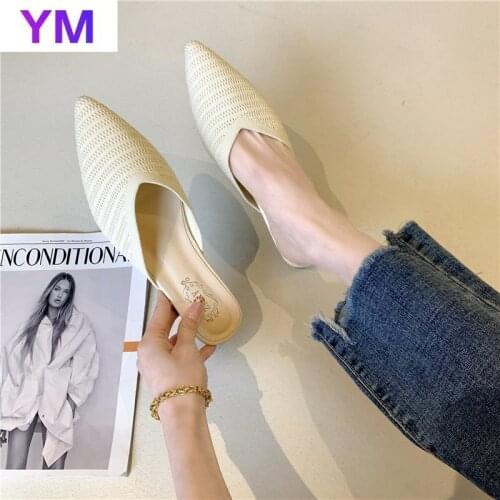 Fashion Ladies Sweet Beige Spring Slip on High Heel Shoes Women Cute Pumps Pointed Toe Thin Heels Zapatos De Mujer Plataforma