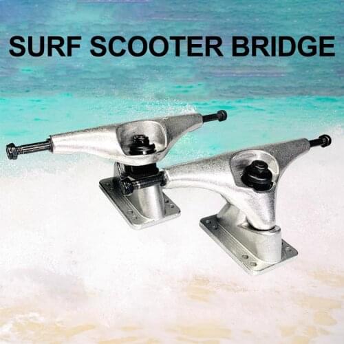 2Pcs Surf Skateboard Truck Longboard Truck Fish Board Long Board Steering Bridge Bracket Skate Board Parts Accessories