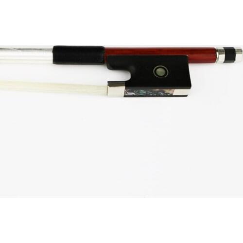4/4 Size,A Genuine Pernambuco Violin Bow,Fast response,Natural MongoliaHorsehair