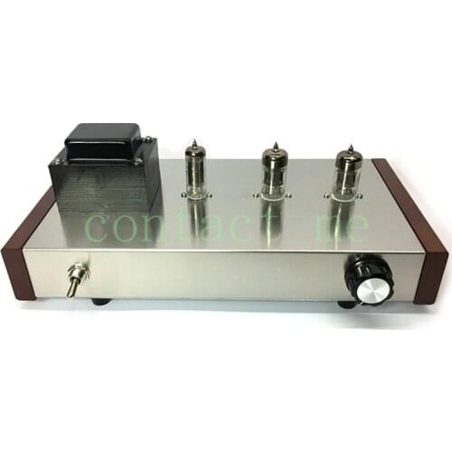6n1+6n1 tube amplifier, 6z4 tube rectifier, tube power amplifier. 10 times magnification, 2 signal input switching, 1 output