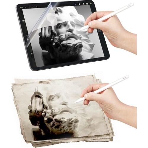 Paper Like Film Matte PET Anti Glare Painting For iPad 9.7 6th 7 8th 10.2 10.9 Air 3 10.5 Mini 5 Pro 11 12.9 in Screen Protector