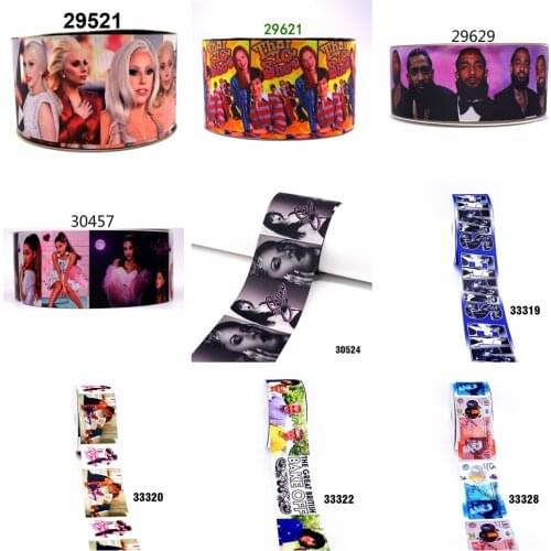 Free shipping 10 yards cartoon printed grosgrain ribbon 29521