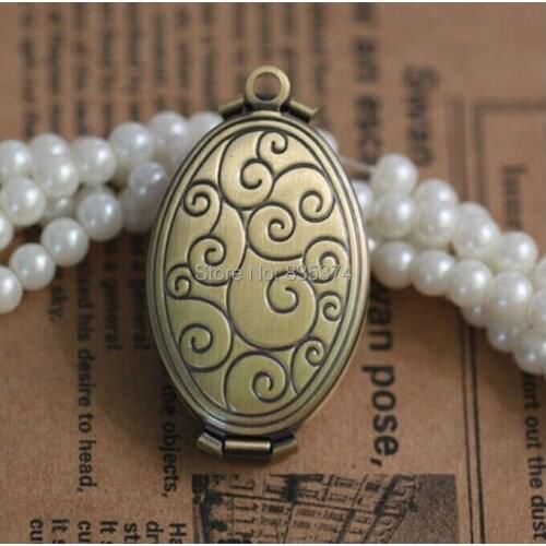 20*33mm Wallet shaped PHOTO LOCKET Blank Base ANTIQUE BRONZE Necklace Pendant & Charm DIY Jewelry Accessories