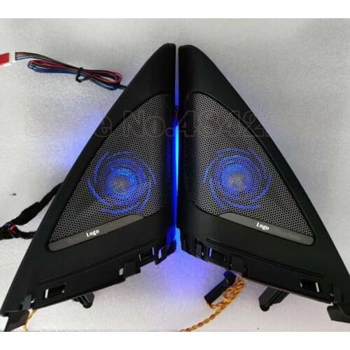 Ambient Light For BMW 3 Series GT F34 Decorative Tweeter Cover Front Door Speaker Luminous Glow Audio Trumpet Treble Shell